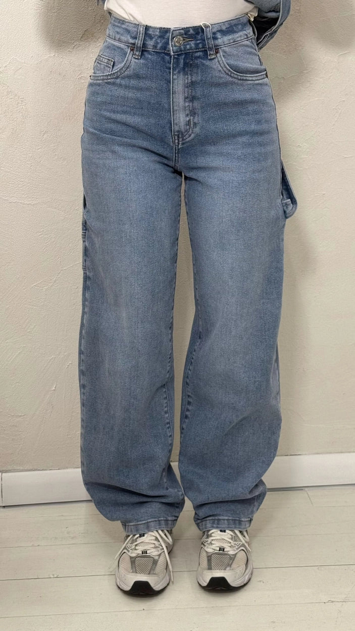 Jeans Balloon chiaro - THE SECRET LOFT