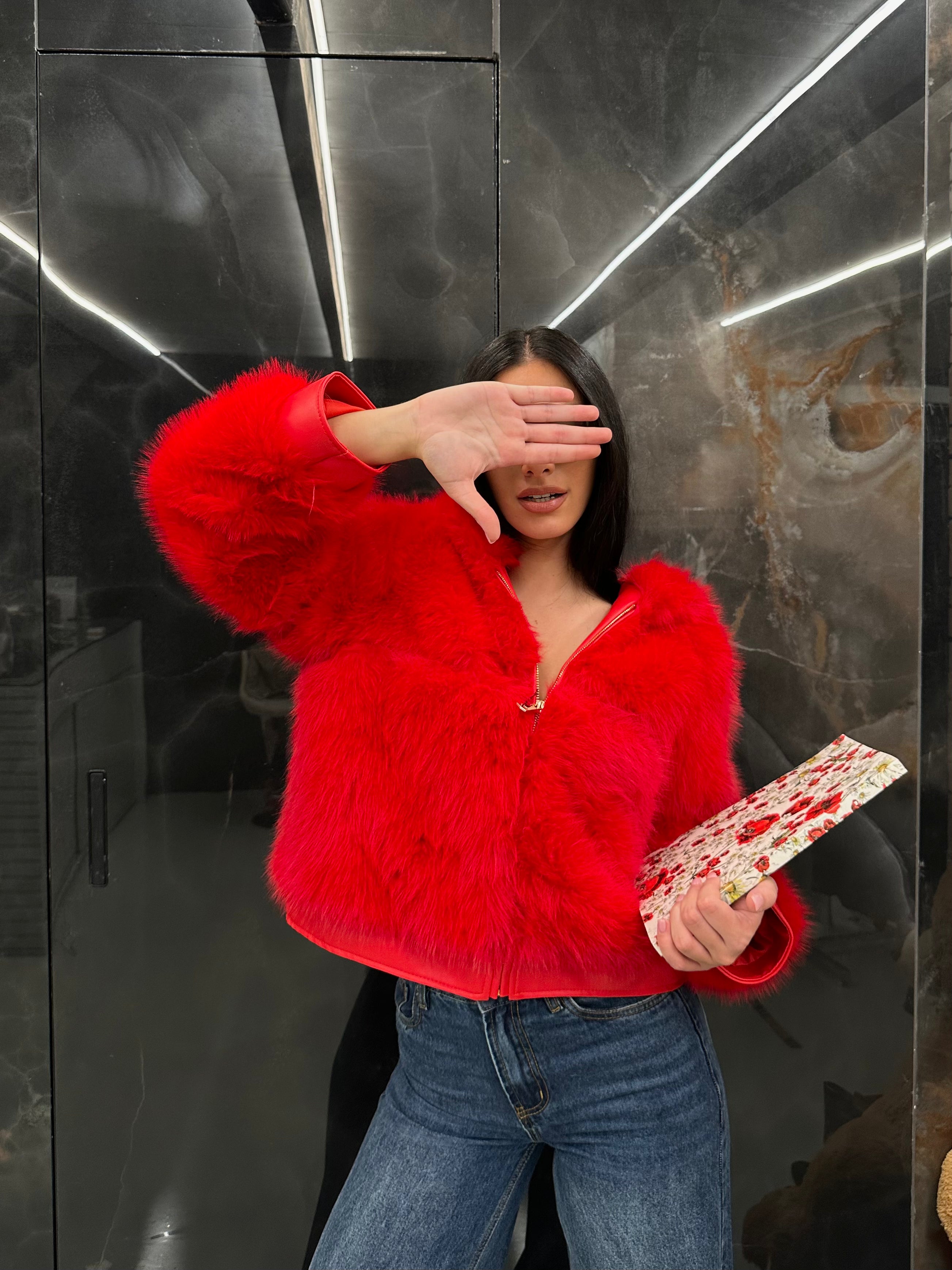 Pelliccia Rosso - THE SECRET LOFT