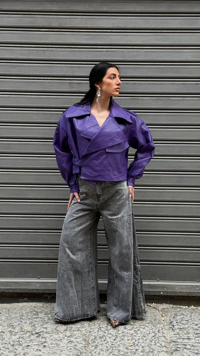 Giubbino Viola - THE SECRET LOFT