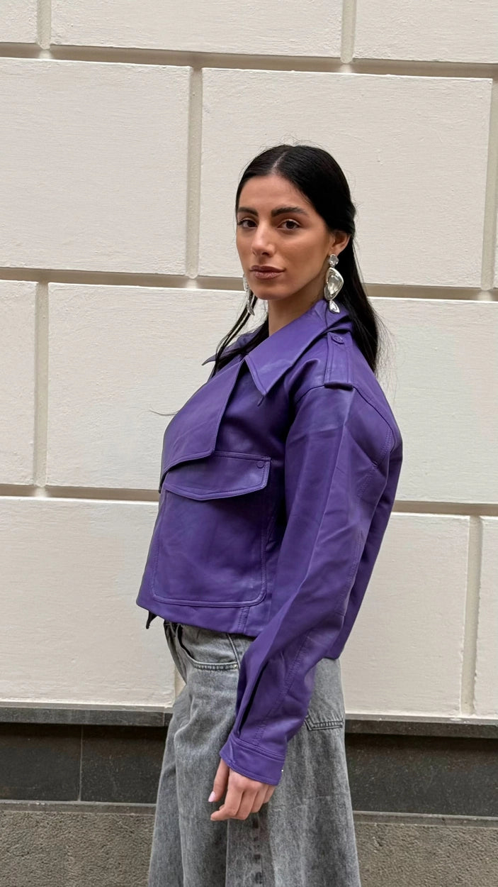 Giubbino Viola - THE SECRET LOFT