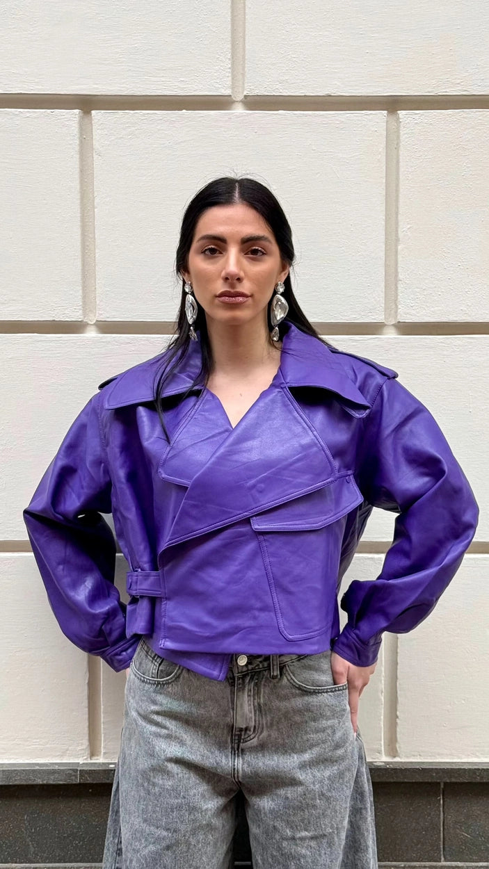 Giubbino Viola - THE SECRET LOFT