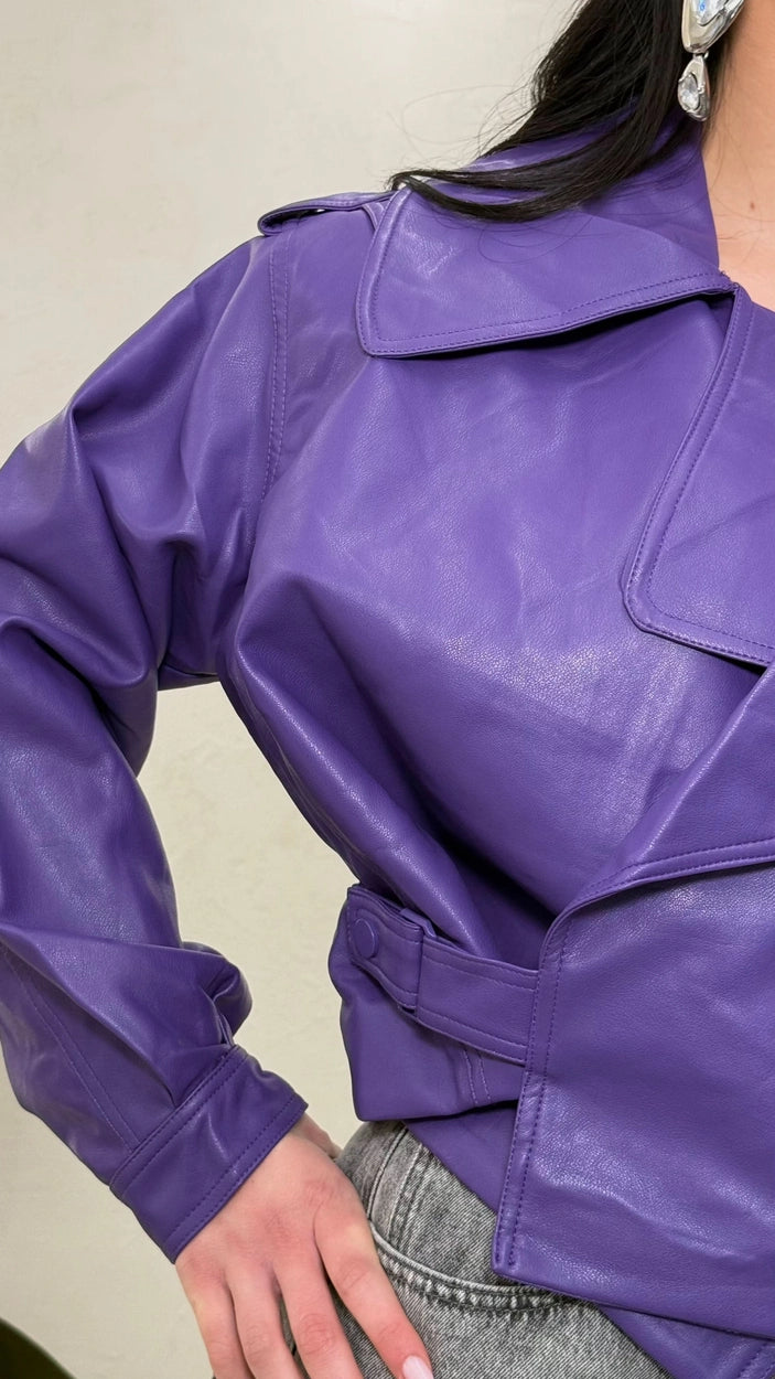 Giubbino Viola - THE SECRET LOFT