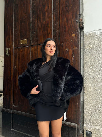 pelliccia nera - THE SECRET LOFT
