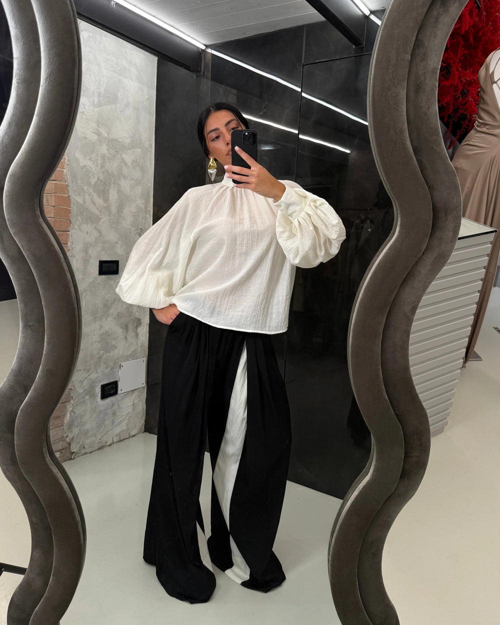 Pantalone bicolor eleh