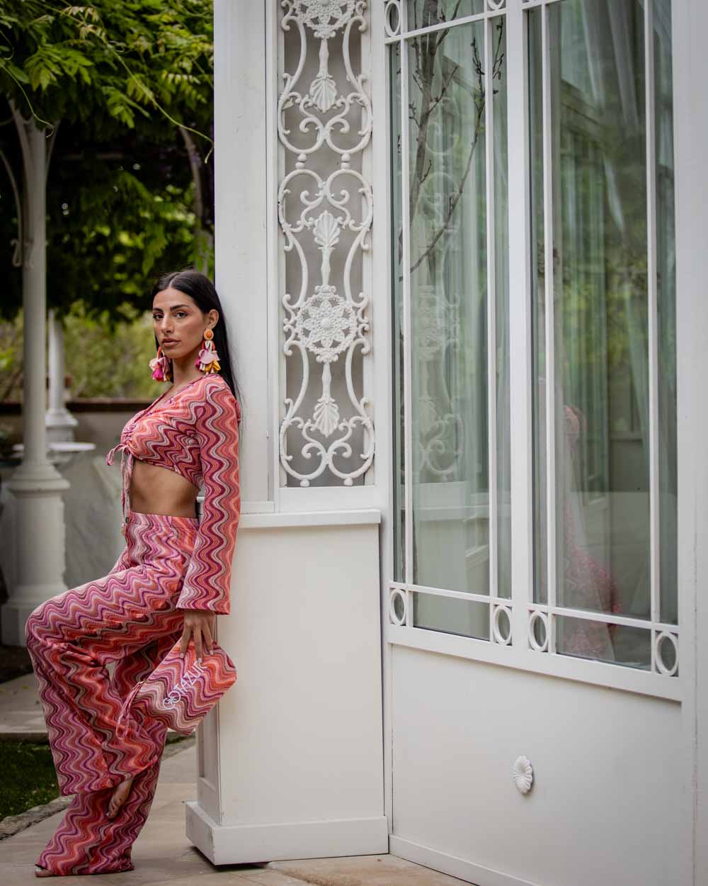 Pantalone Cotazur crochet
