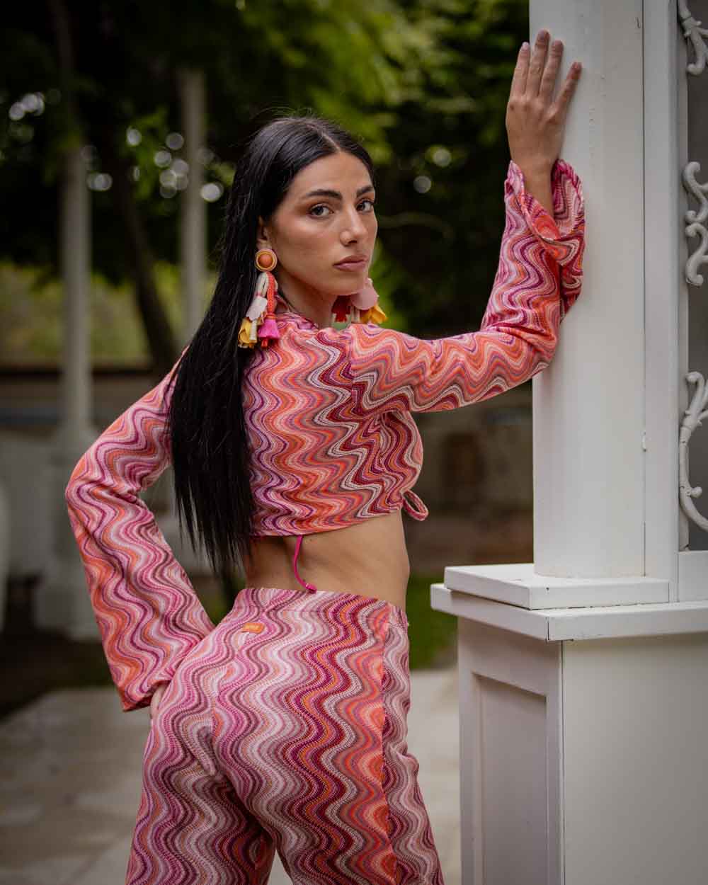 Pantalone Cotazur crochet