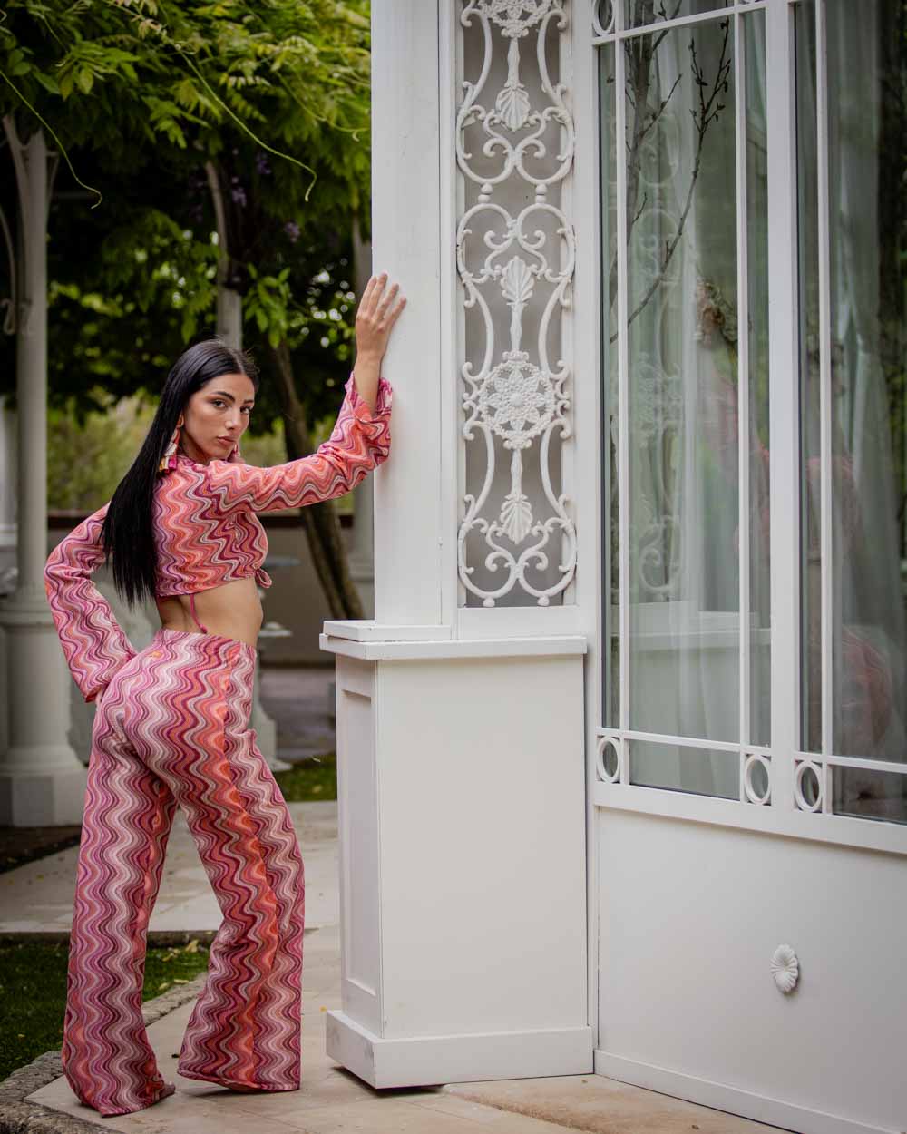 Pantalone Cotazur crochet