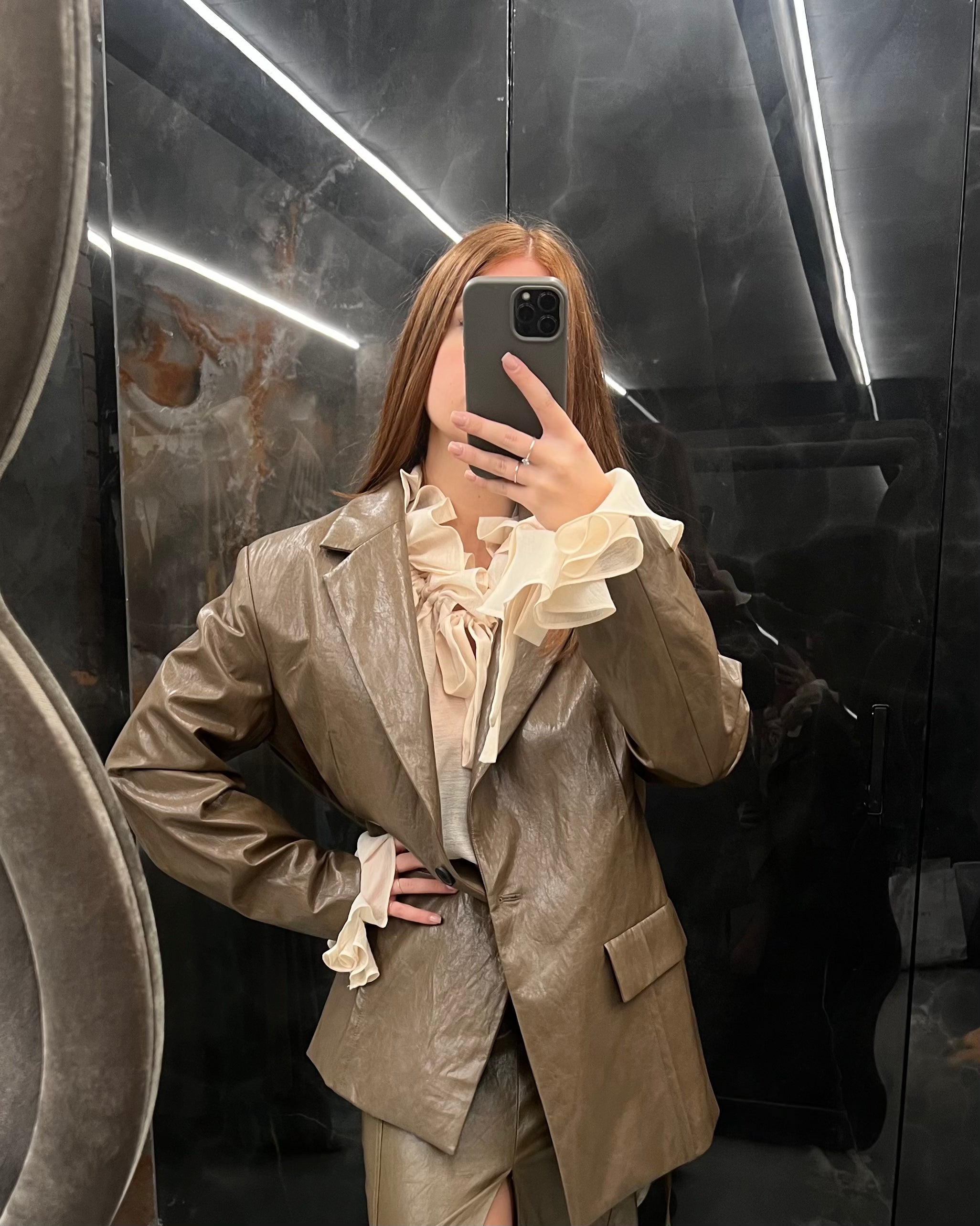 Giacca ecopelle Eleh