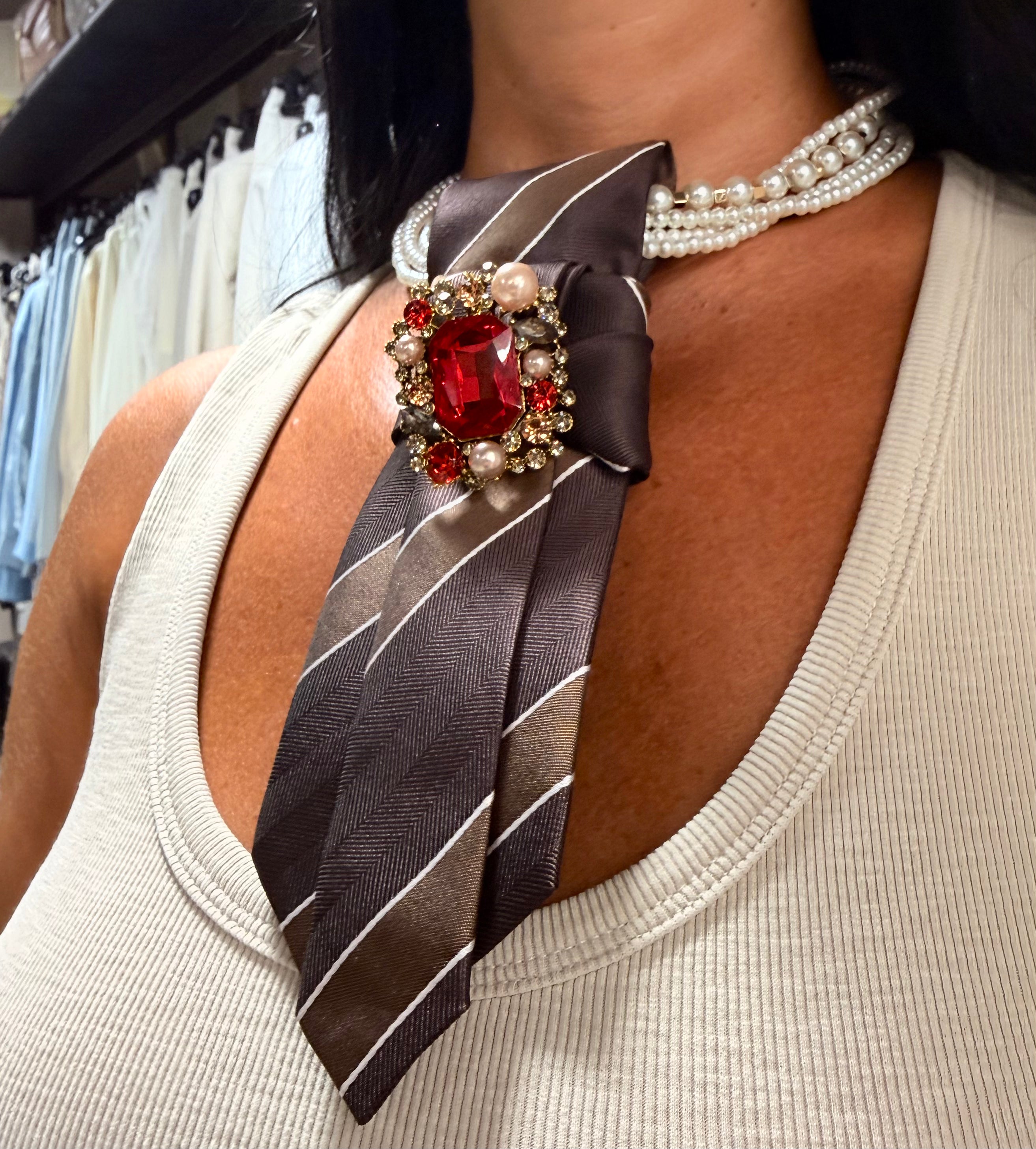 Cravatta collarino Gabriella Gucci