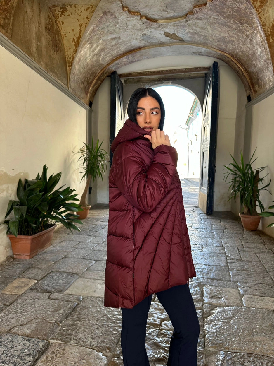 Piumino jijil bordeaux - THE SECRET LOFT