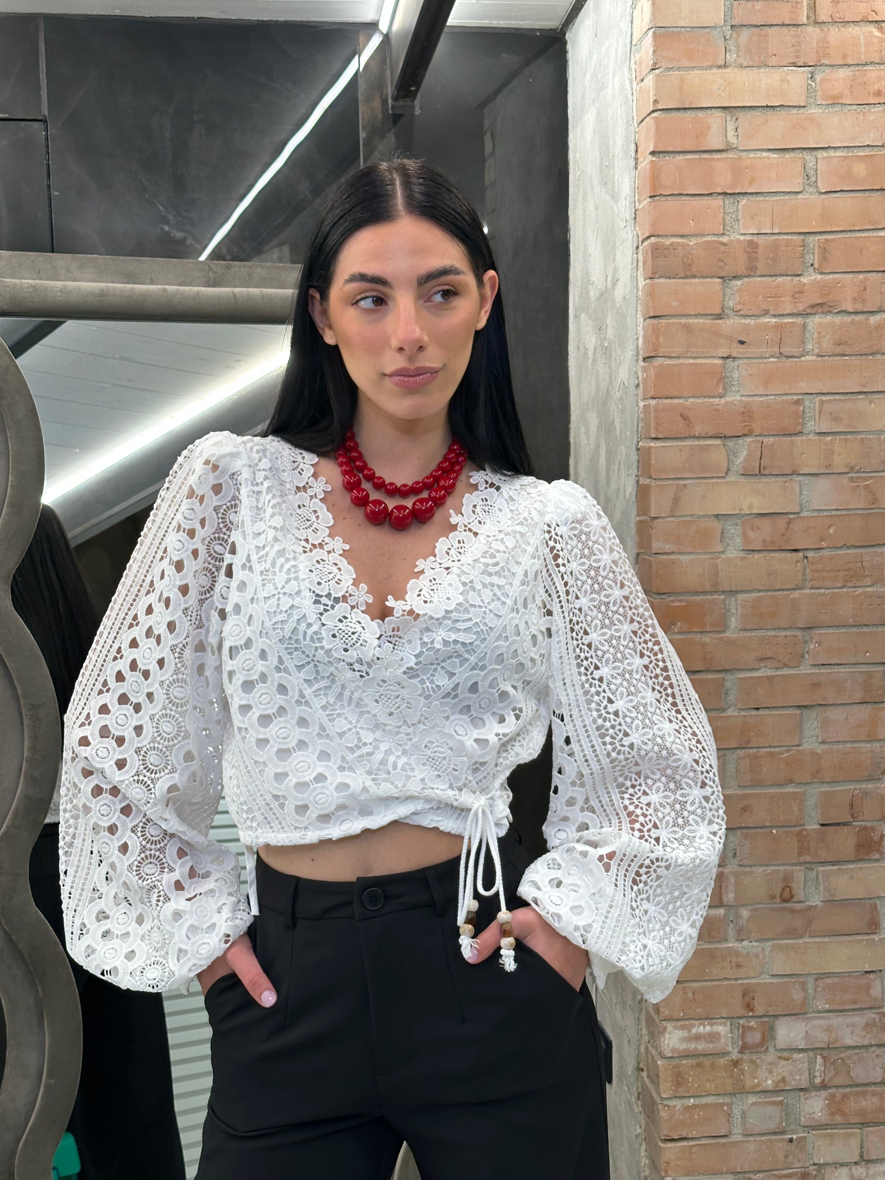 Camicia pizzo
