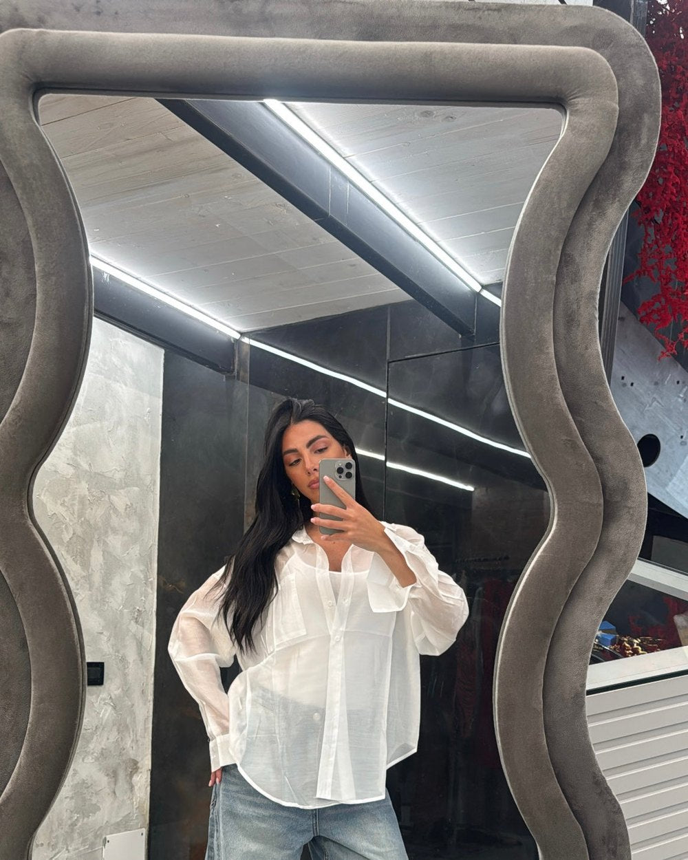 Camicia velata