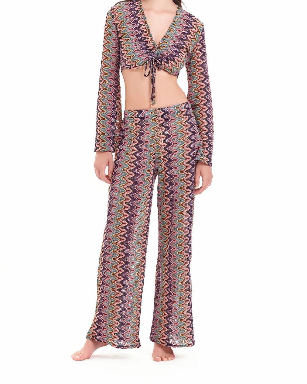 Pantalone Cotazur zig zag