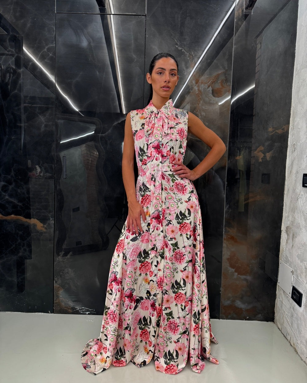 Abito lungo chemisier odietamo