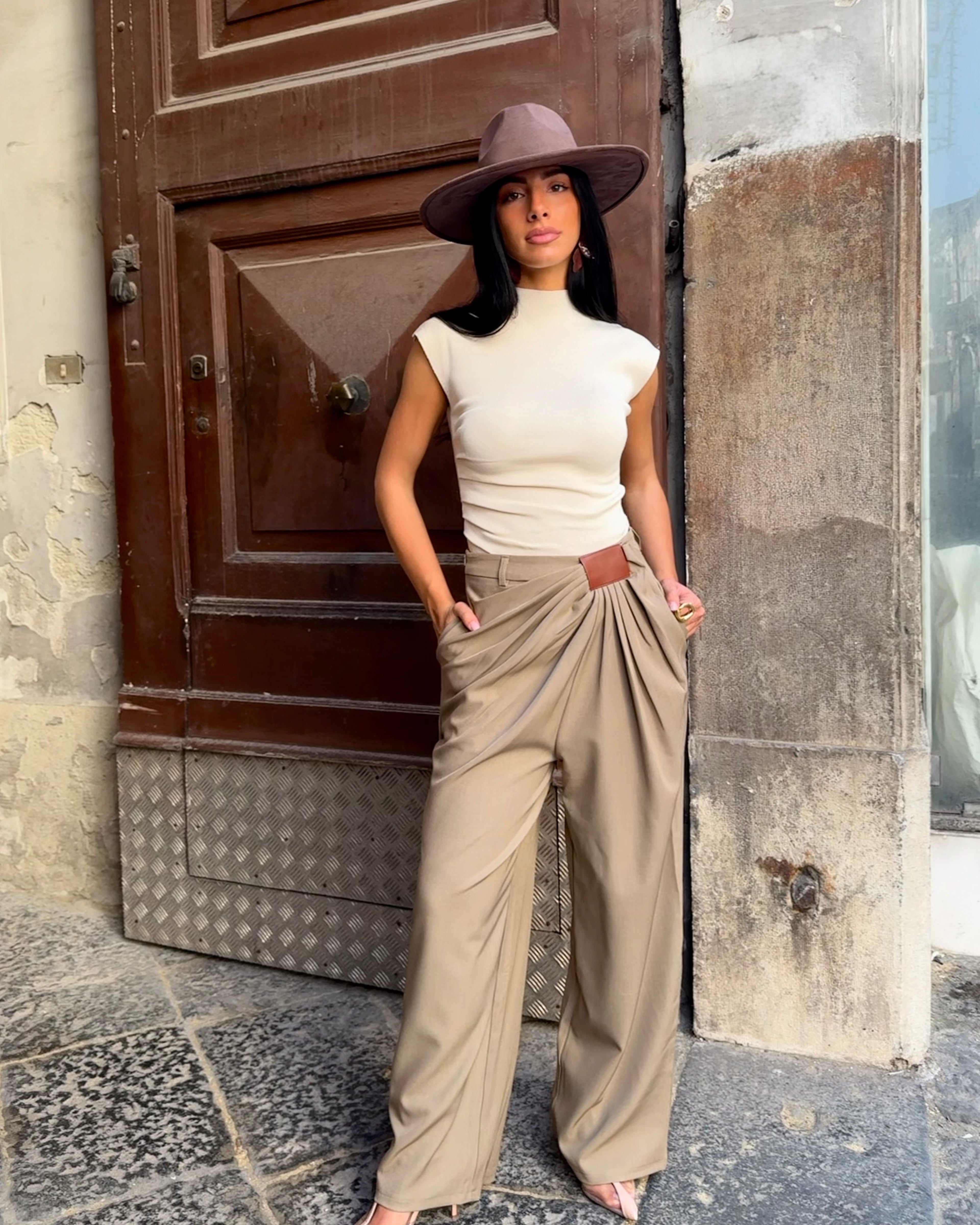 Pantalone sabbia