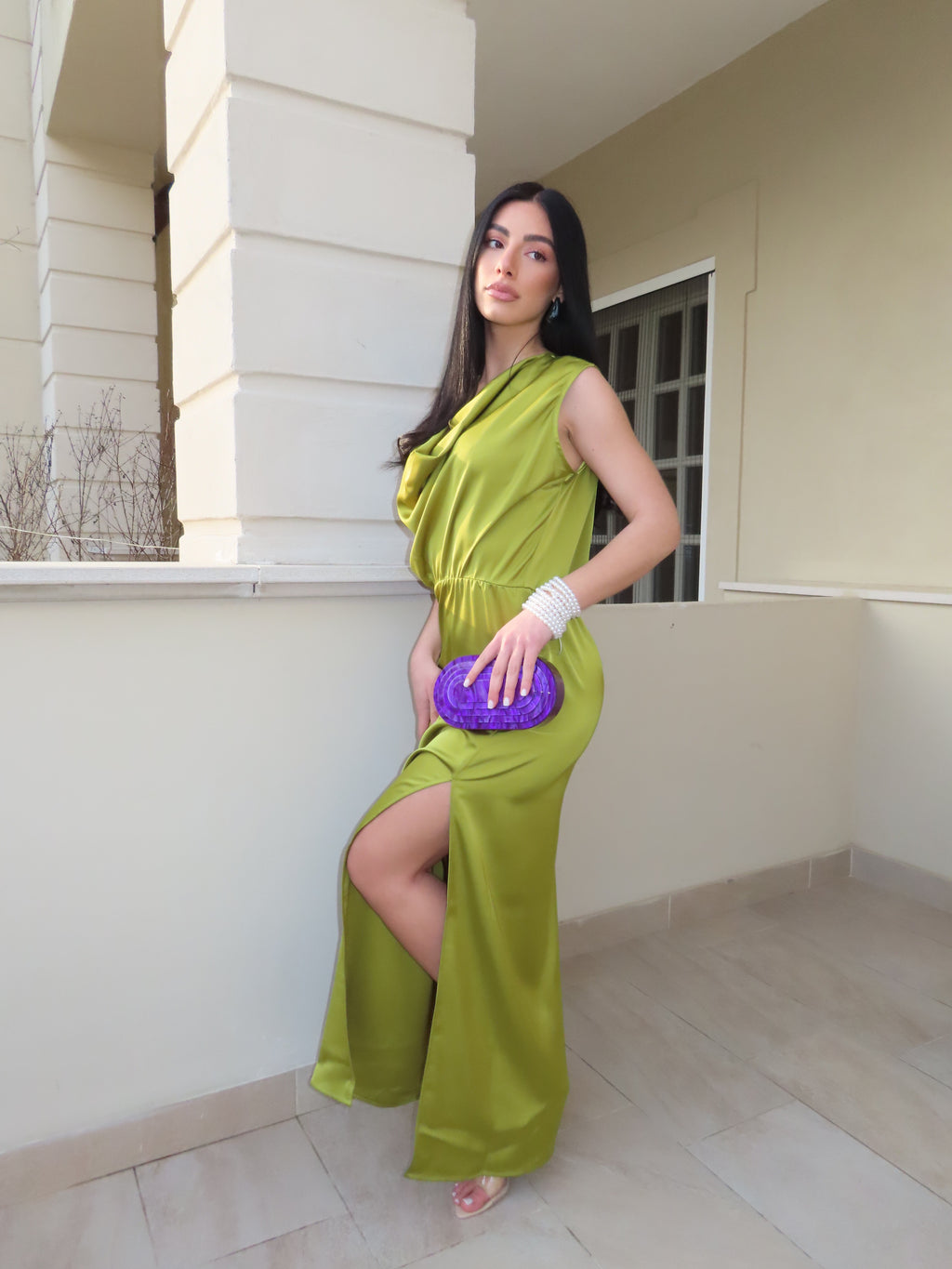 Abito verde jijil