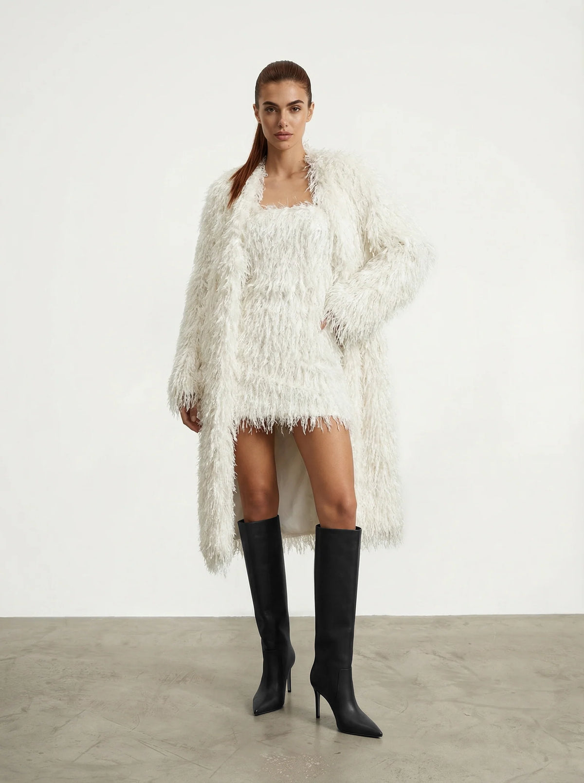 Cappotto piume jijil