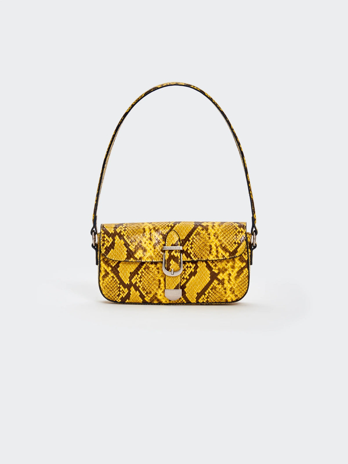 Borsa Pencil pitonata