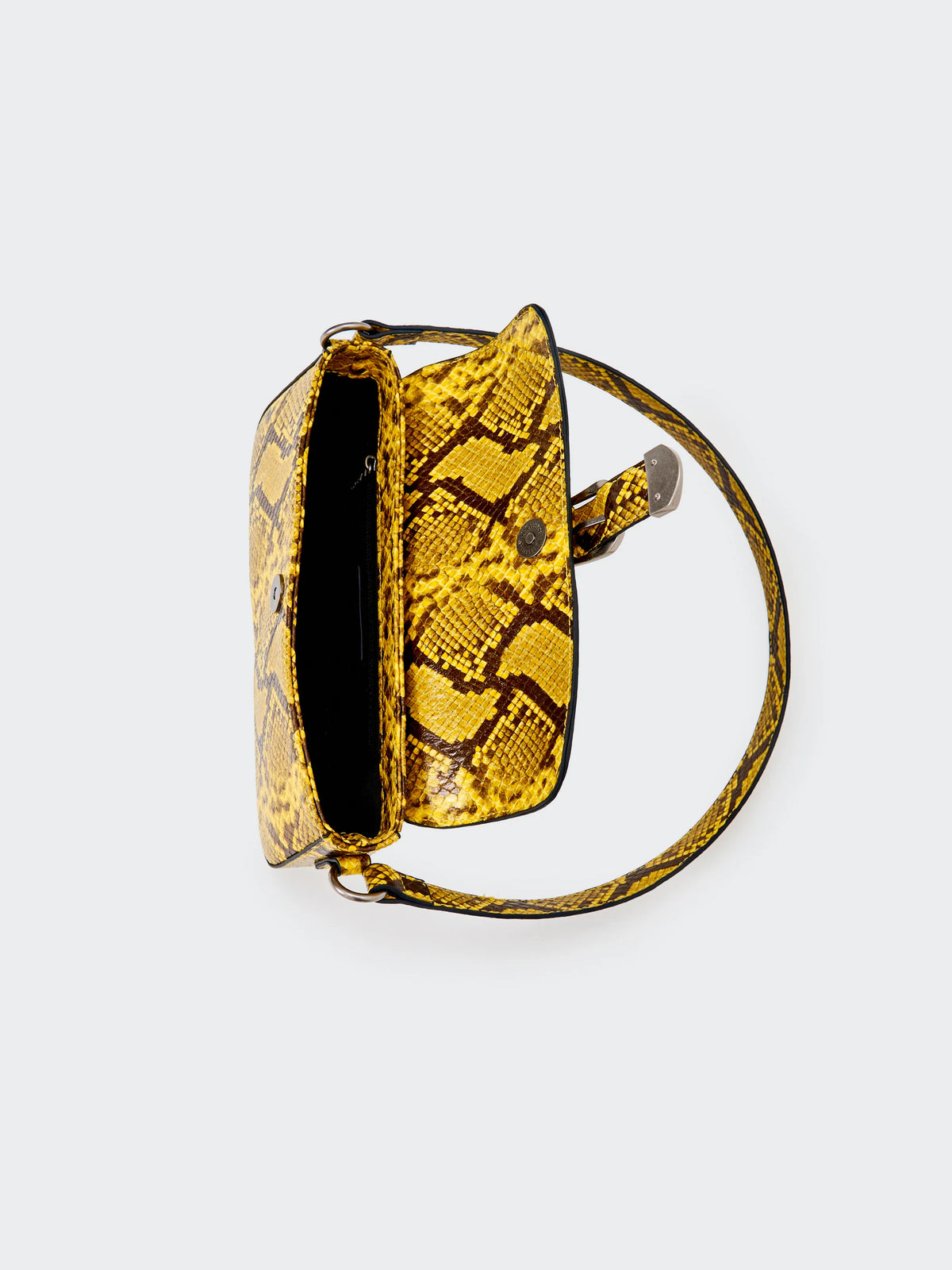 Borsa Pencil pitonata