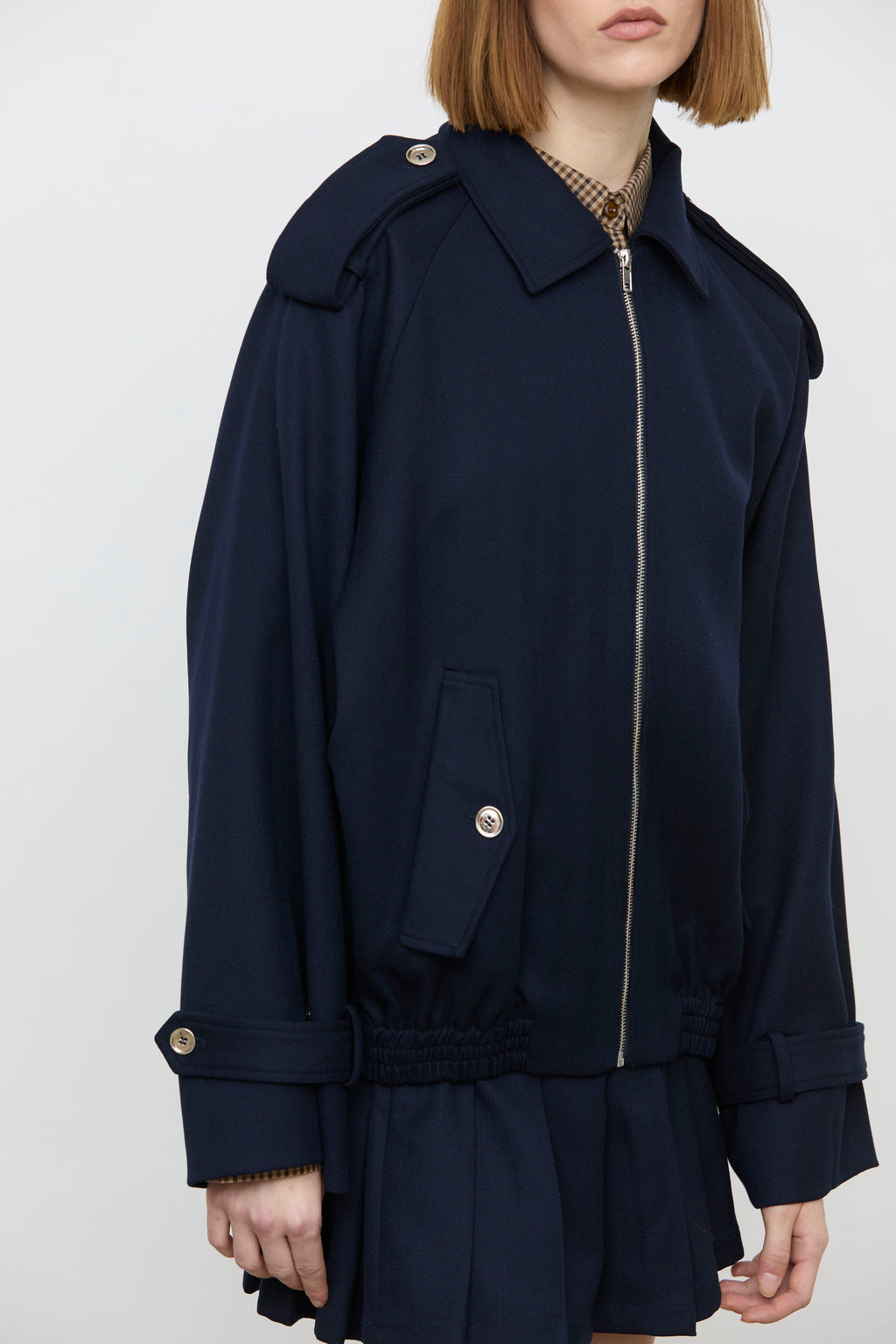 Giacca blu Eleh