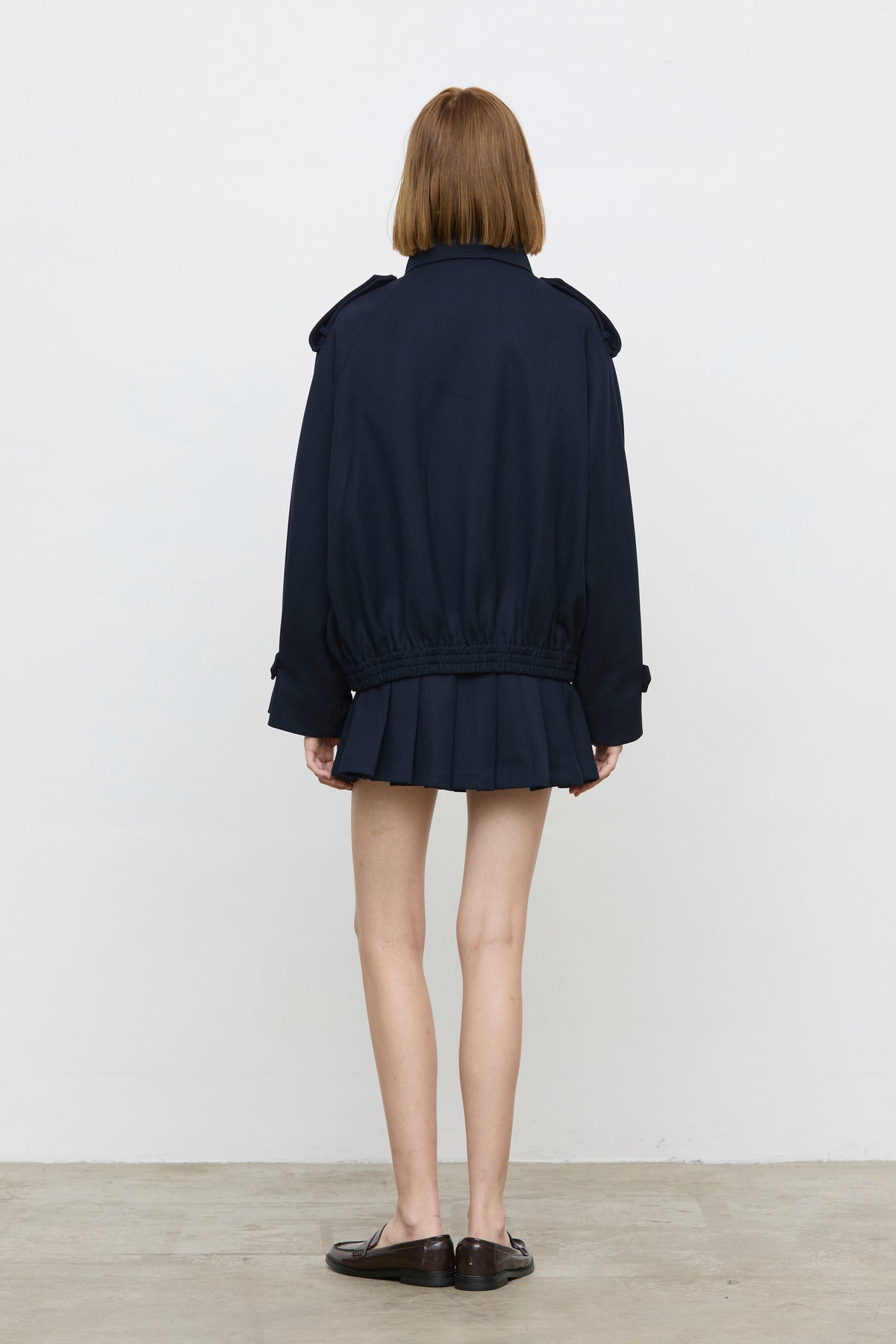 Giacca blu Eleh