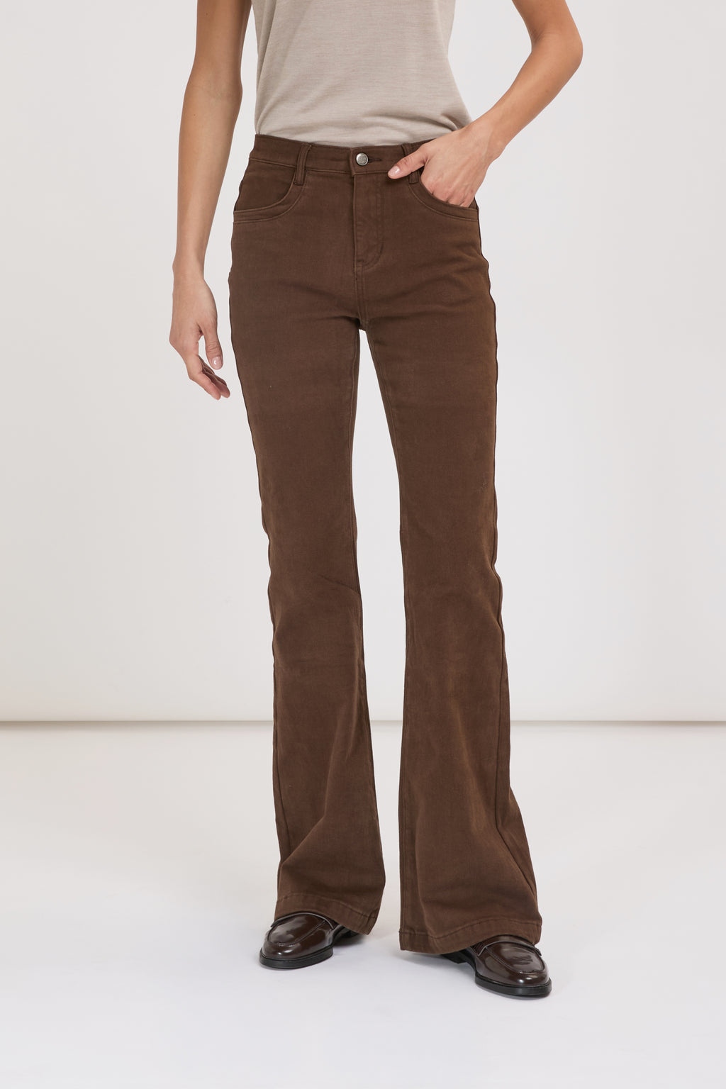 Jeans eleh marrone