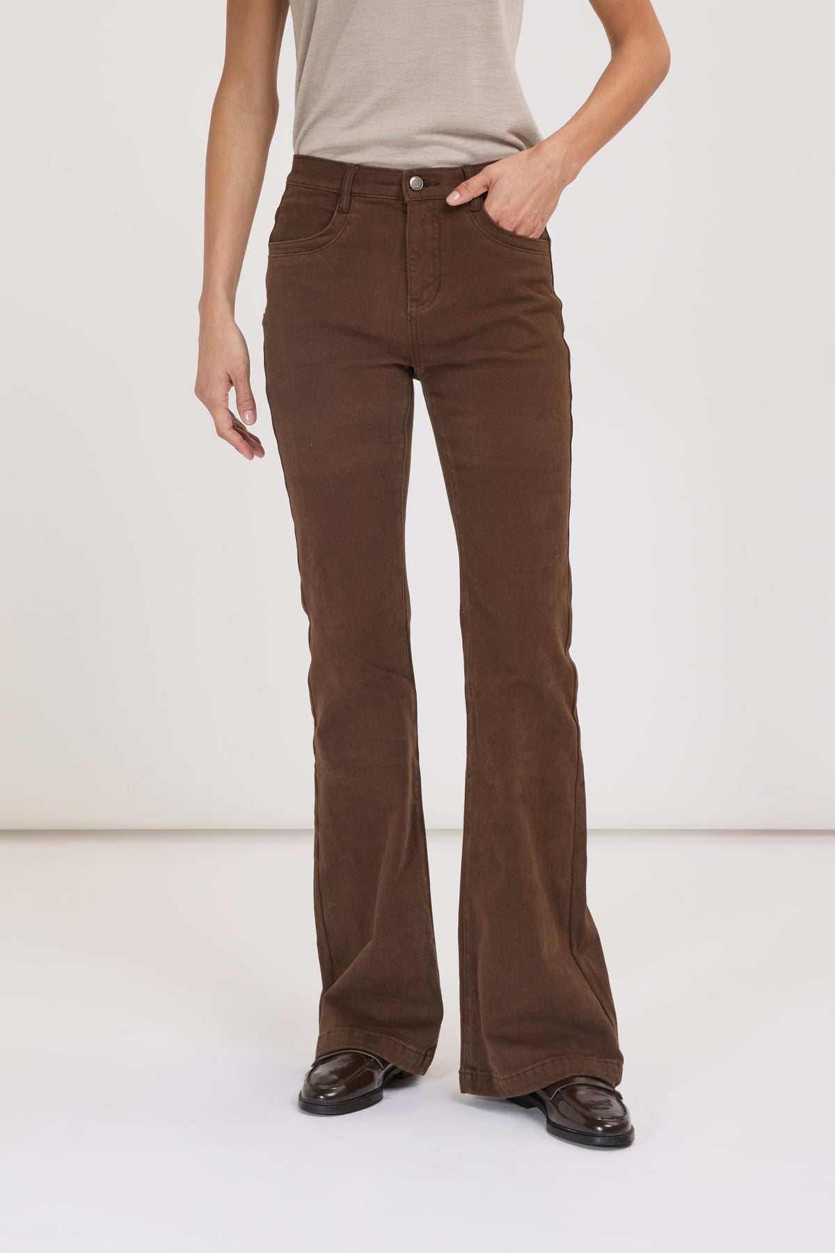 Jeans eleh marrone