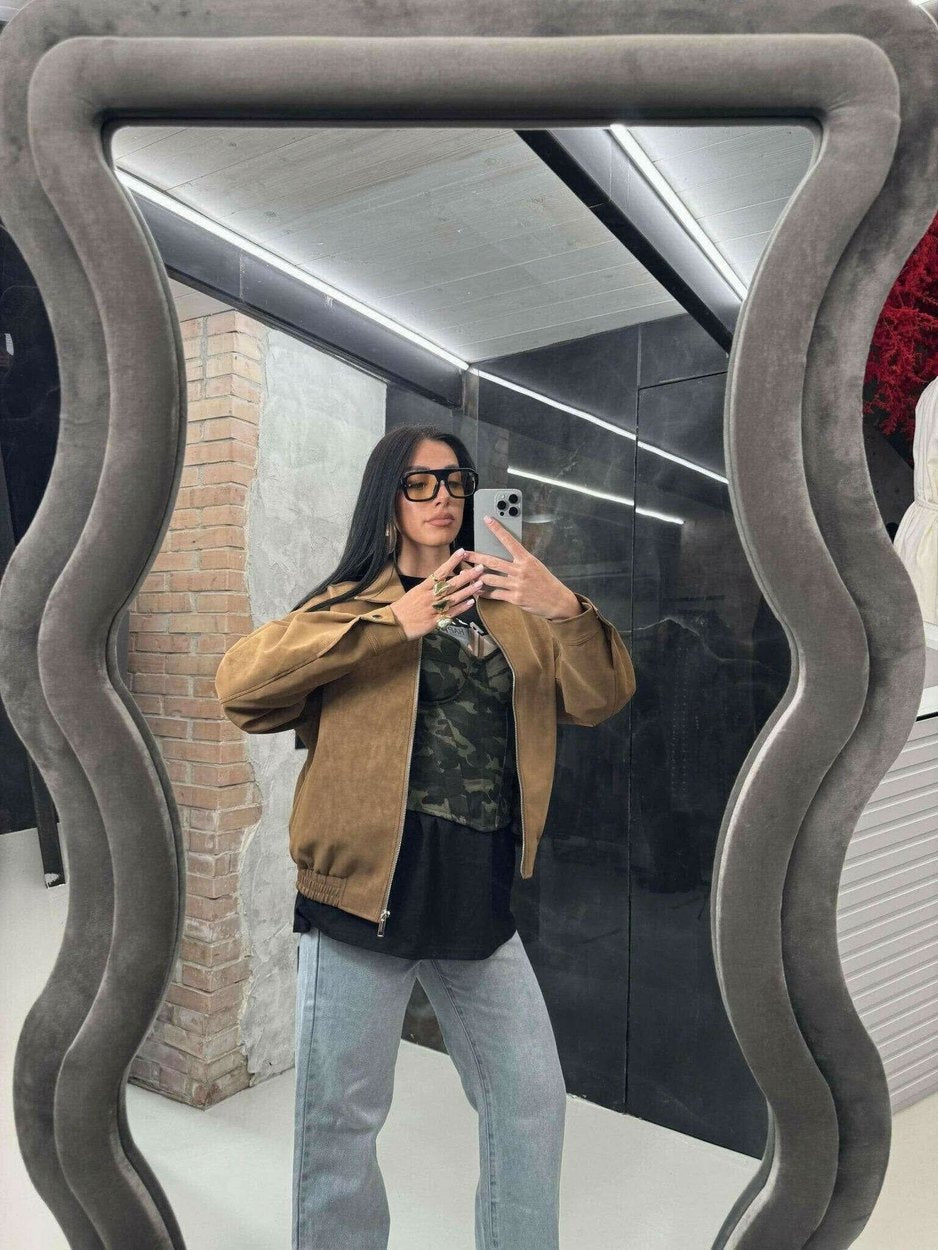 Giubbino scamosciato - Giacca - THE SECRET LOFT