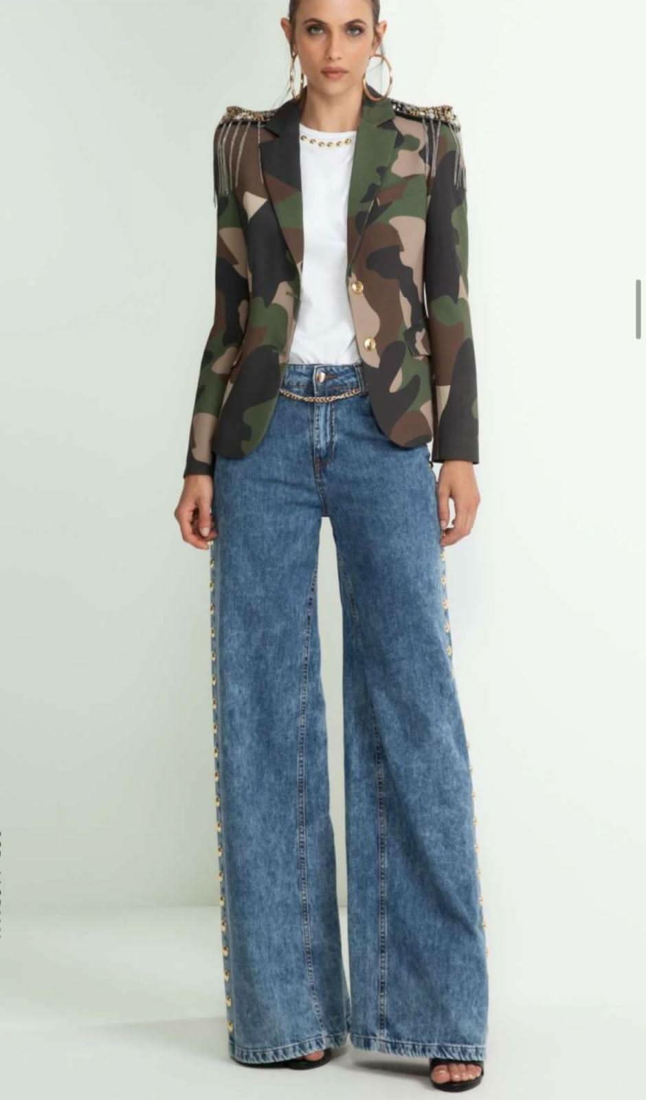 Jeans borchie odi et amo - THE SECRET LOFT