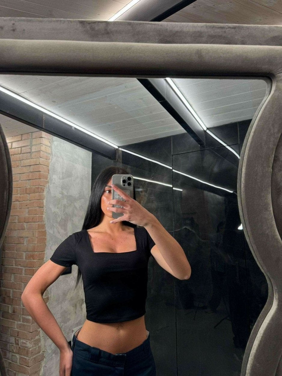 Maglia crop - THE SECRET LOFT