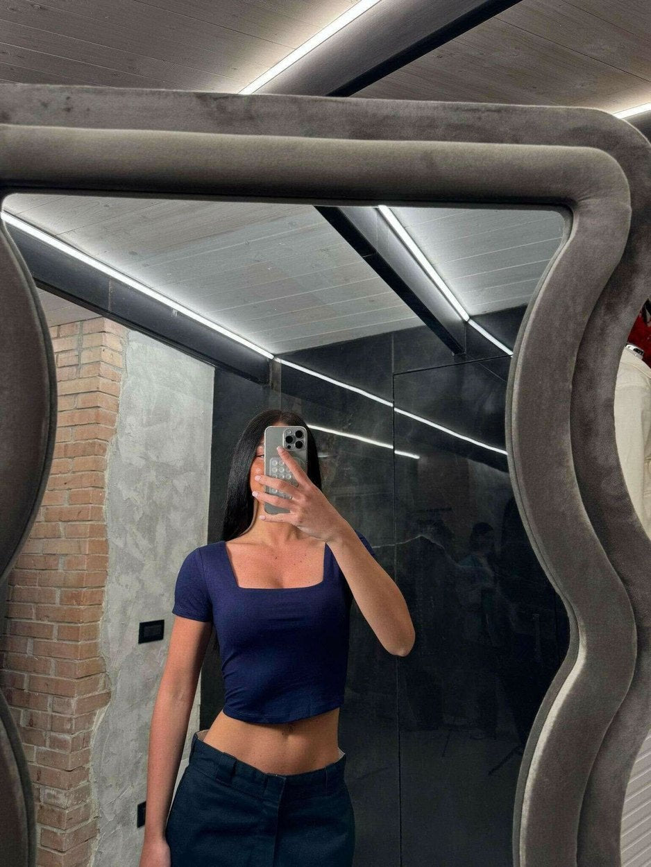 Maglia crop - THE SECRET LOFT