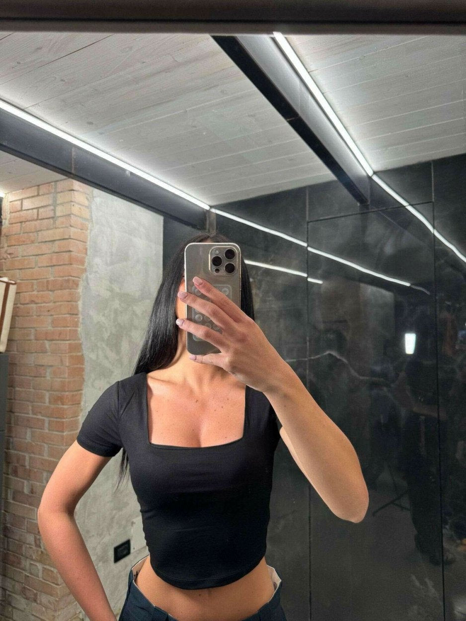 Maglia crop - THE SECRET LOFT