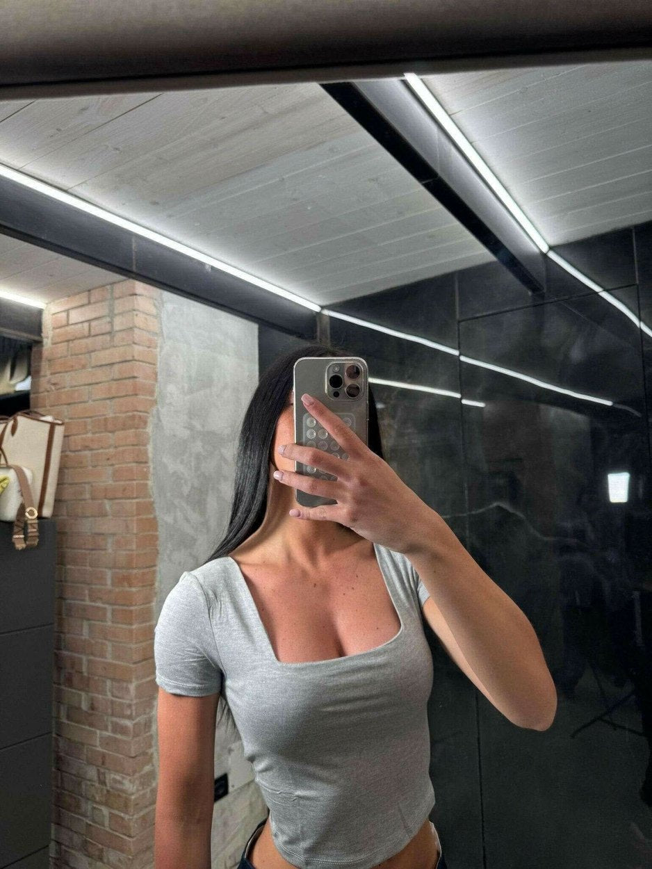 Maglia crop - THE SECRET LOFT