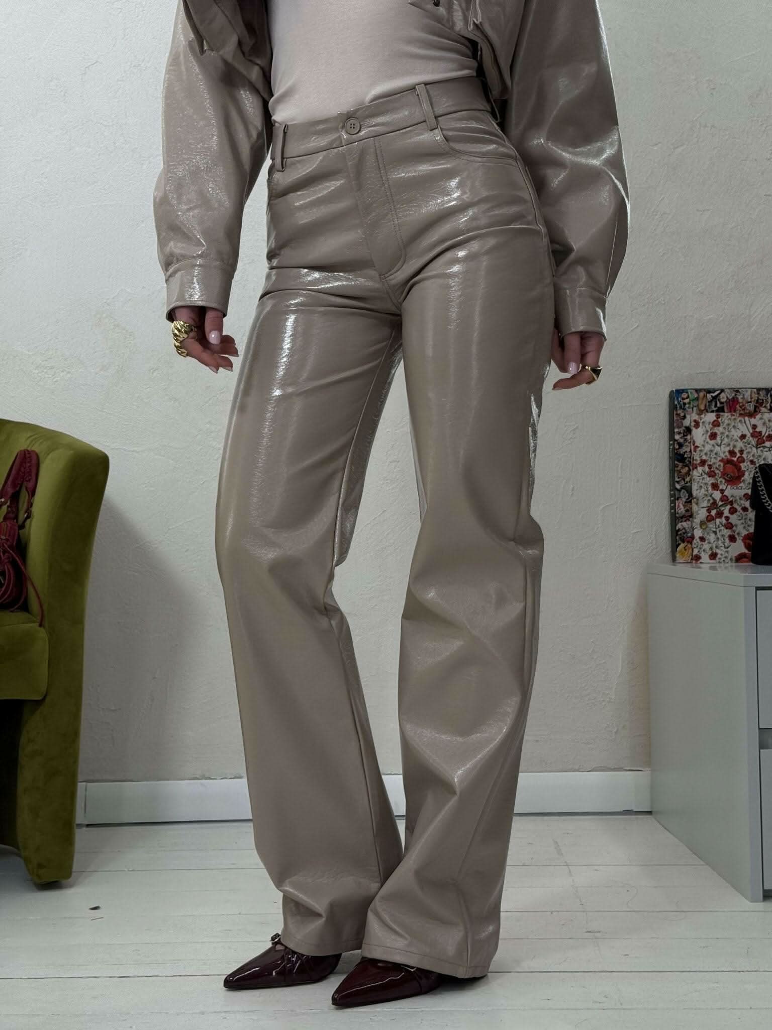 Pantalone tortora - THE SECRET LOFT