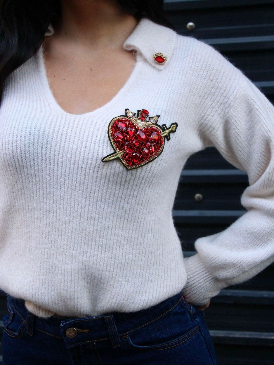 Maglia cuore Odi et Amo - THE SECRET LOFT