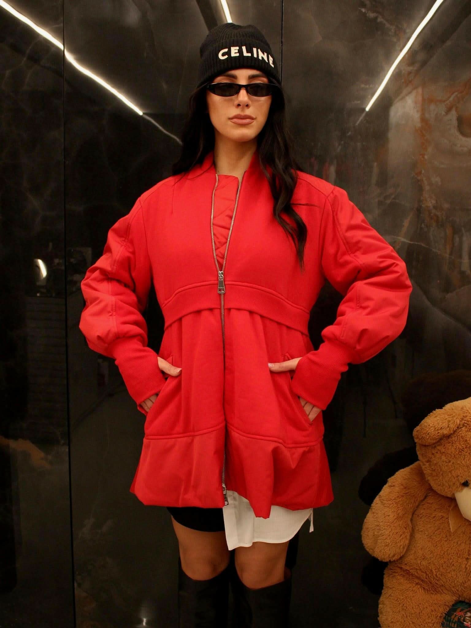 Piumino rosso Jijil - THE SECRET LOFT