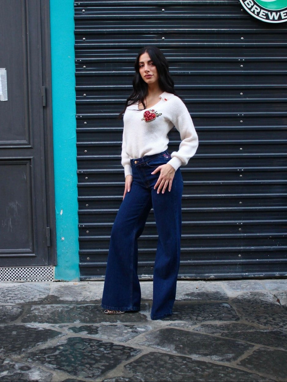 jeans arcobaleno Odi et Amo - THE SECRET LOFT
