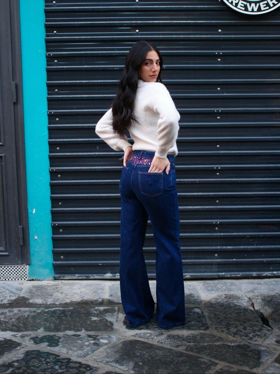 jeans arcobaleno Odi et Amo - THE SECRET LOFT