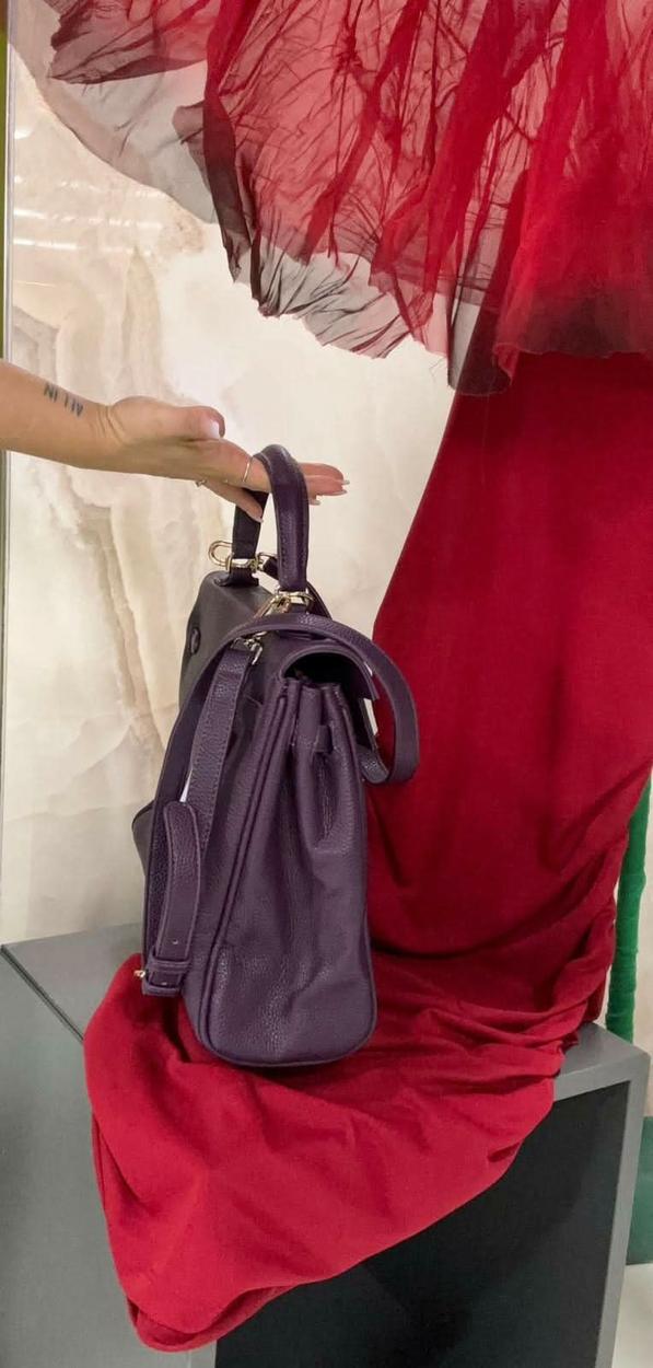 Borsa color prugna - THE SECRET LOFT