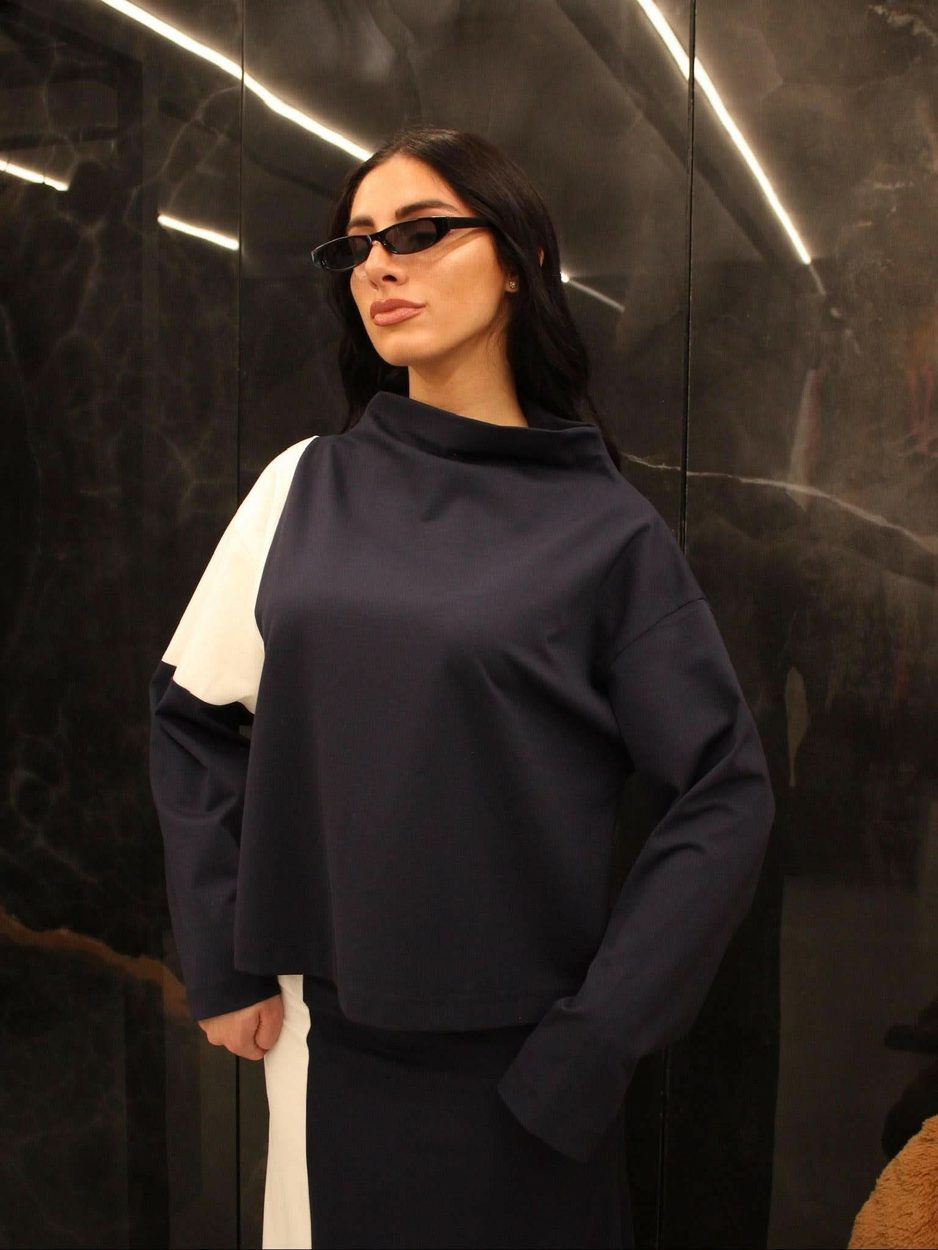 Maglia bicolor Jijil - Maglietta - THE SECRET LOFT