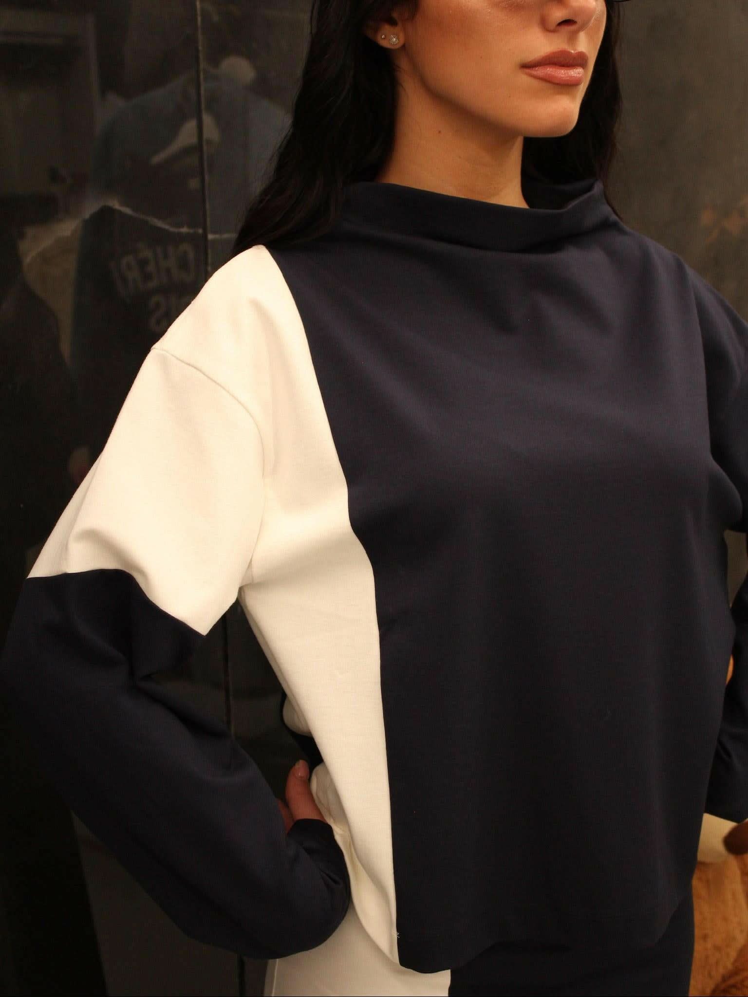 Maglia bicolor Jijil - Maglietta - THE SECRET LOFT