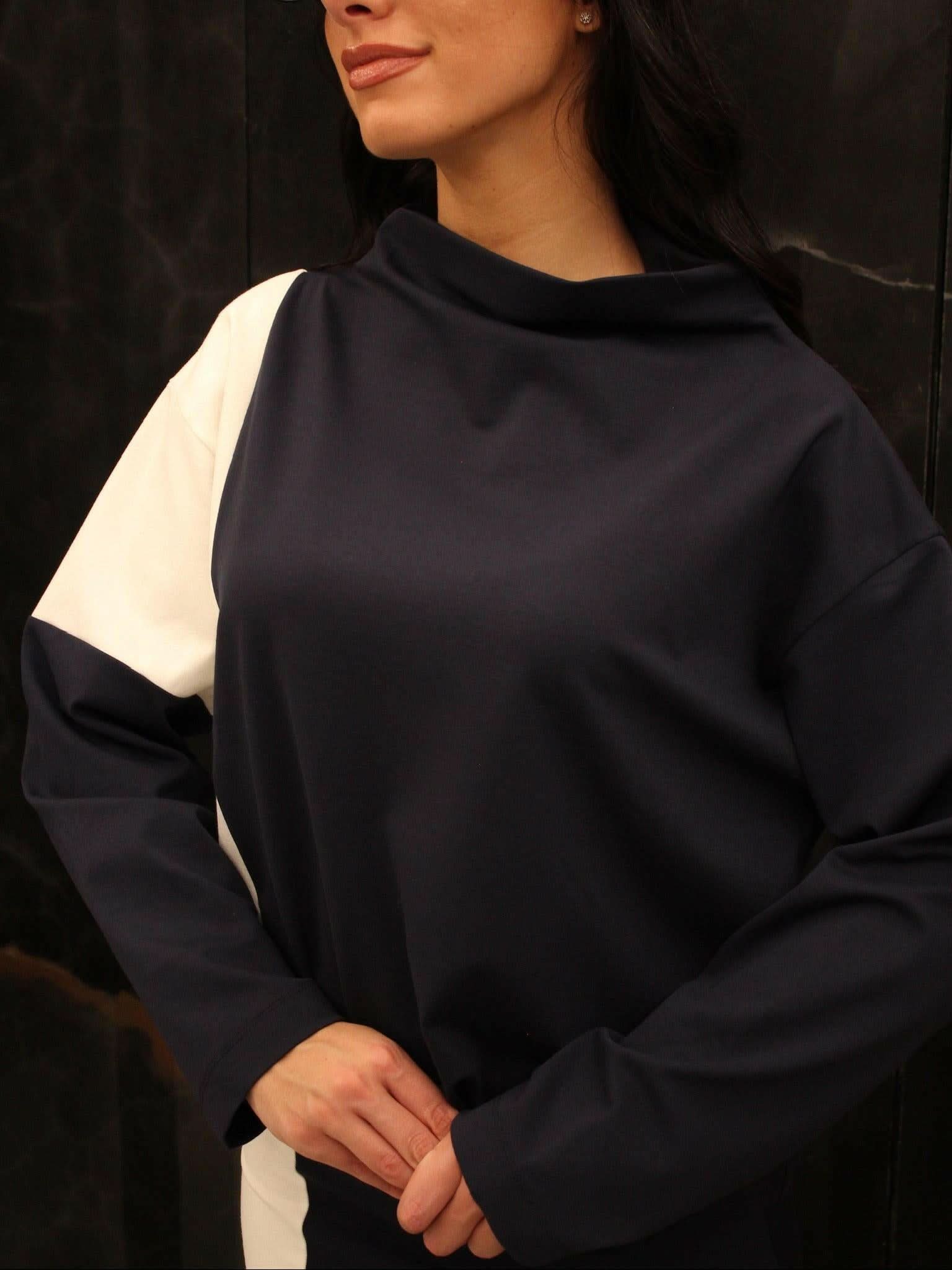 Maglia bicolor Jijil - Maglietta - THE SECRET LOFT