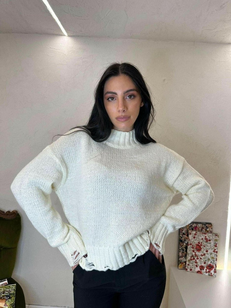 Maglione strappi - Maglietta - THE SECRET LOFT