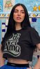 Maglia crop odi et amo - Maglietta - THE SECRET LOFT