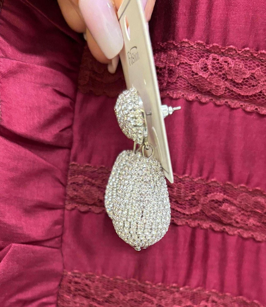 Orecchini con strass - Orecchini - THE SECRET LOFT