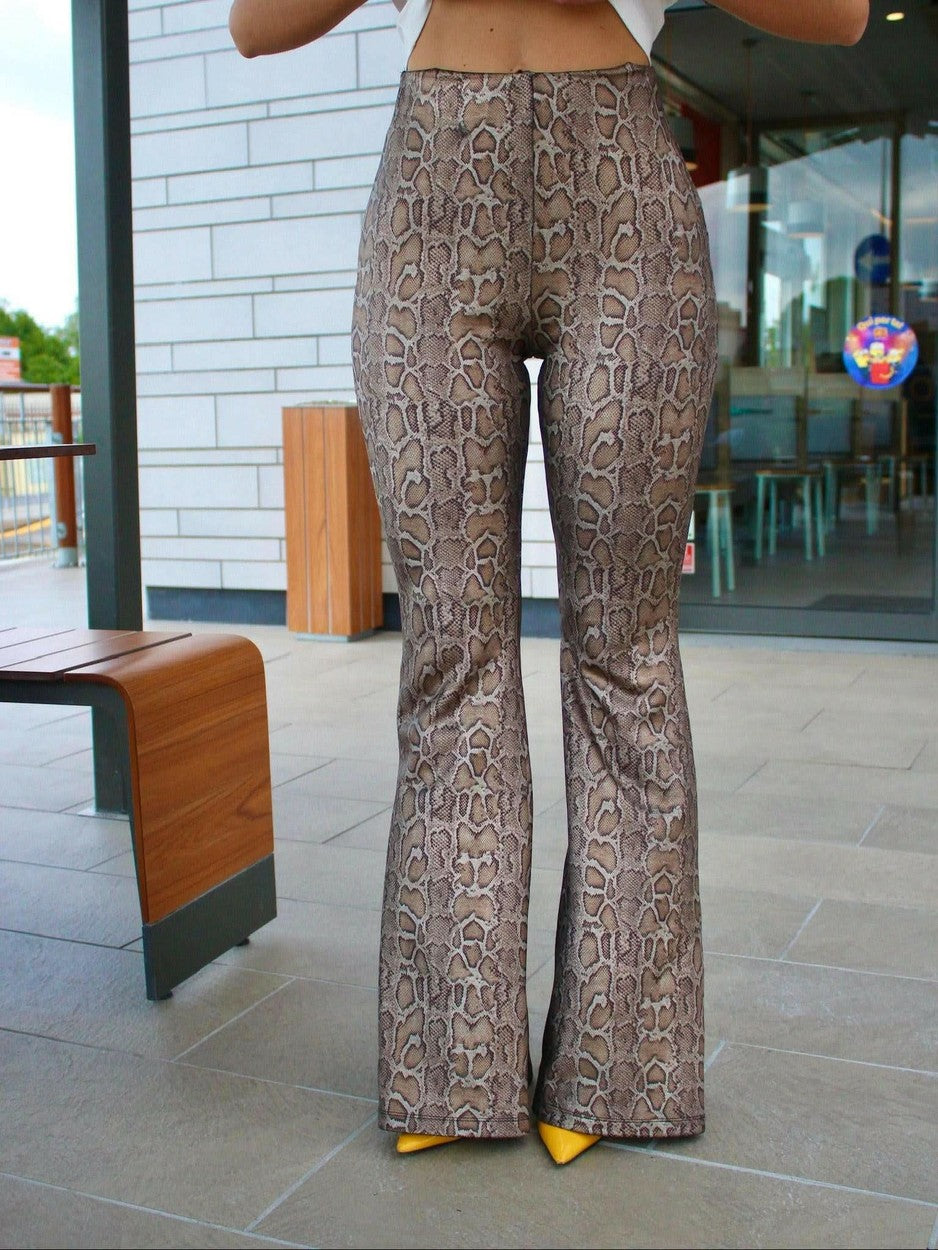 Pantalone a zampa Eleh - pantalone - THE SECRET LOFT