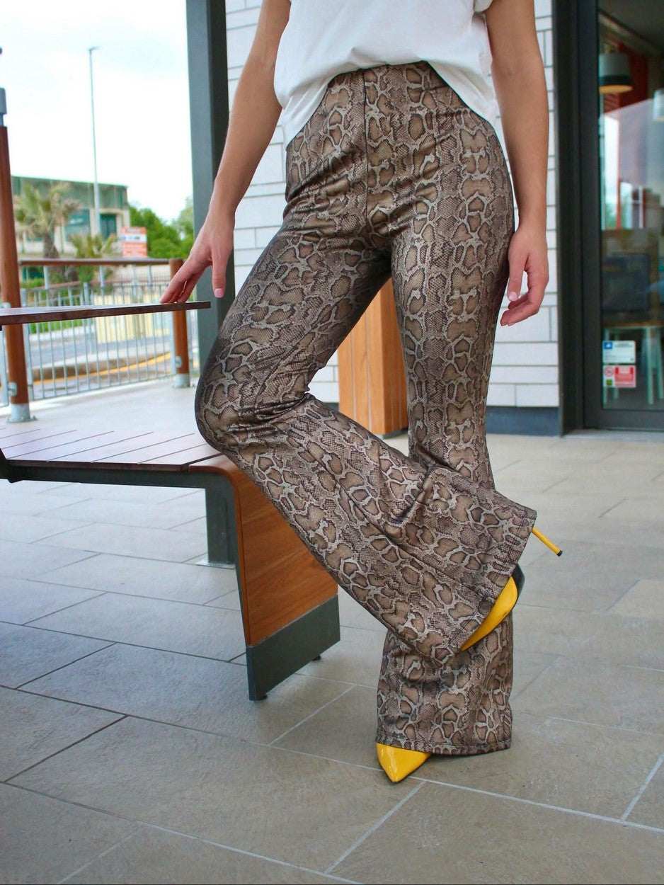 Pantalone a zampa Eleh - pantalone - THE SECRET LOFT