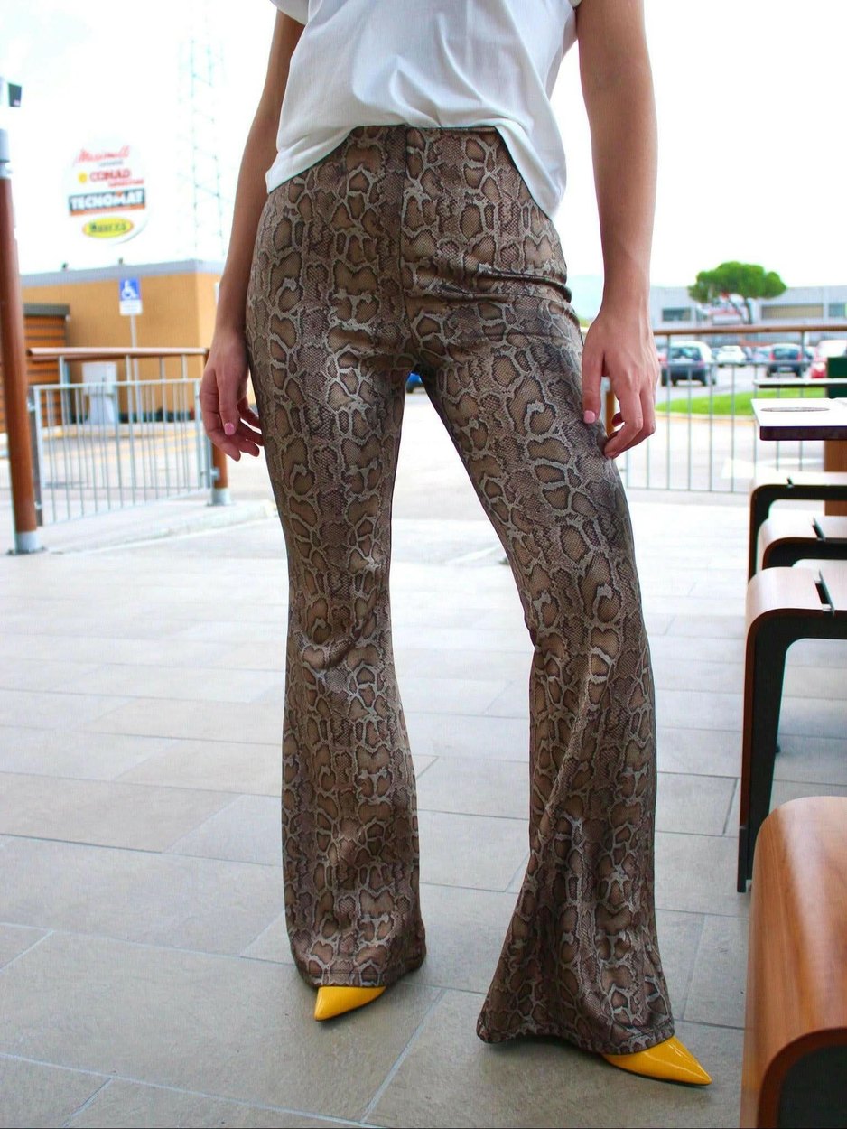 Pantalone a zampa Eleh - pantalone - THE SECRET LOFT