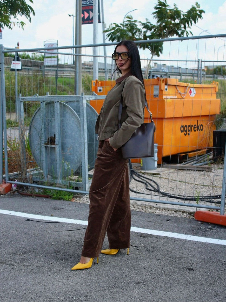 Pantalone costine Eleh - pantalone - THE SECRET LOFT