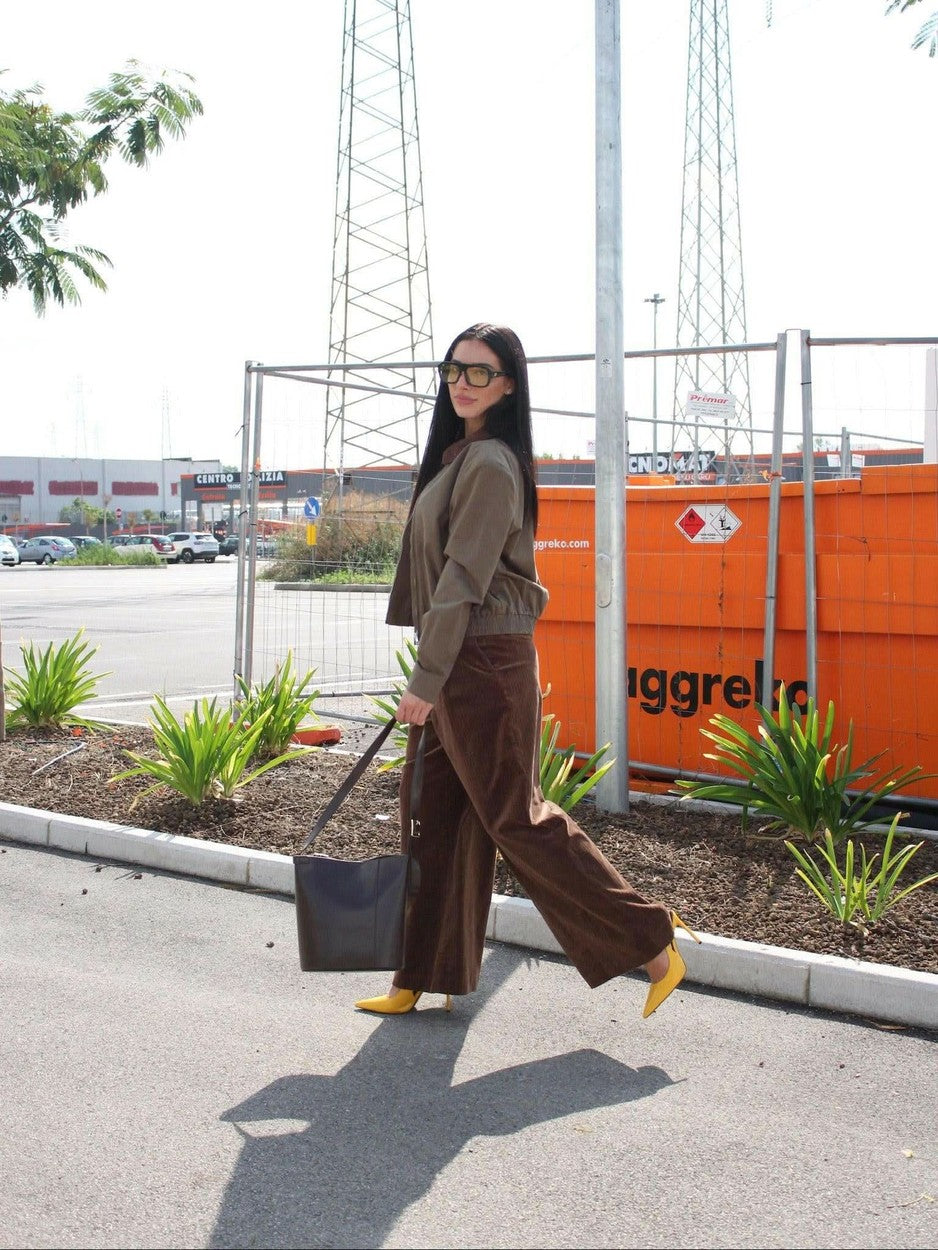 Pantalone costine Eleh - pantalone - THE SECRET LOFT